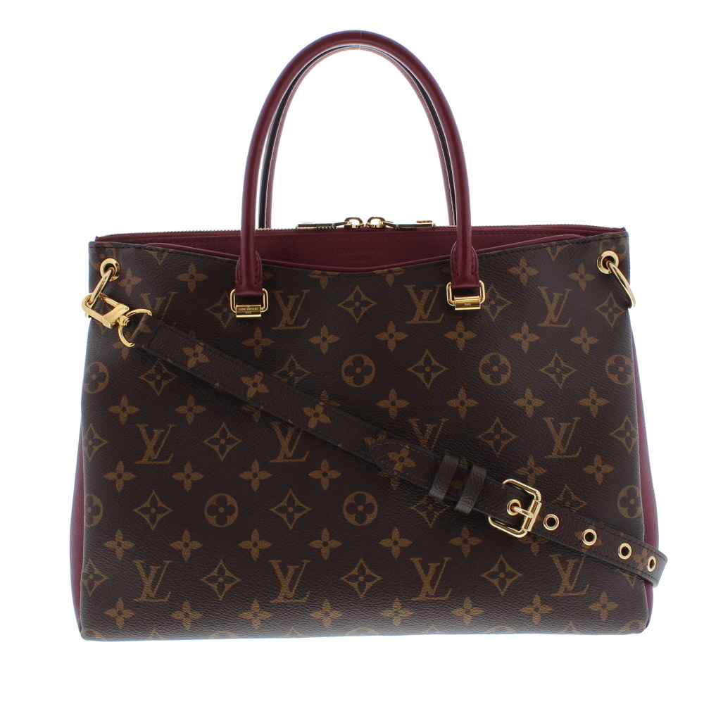 Louis Vuitton Pallas Raisin Spring Summer 2way Diagonal Monogram Shoulder Bag